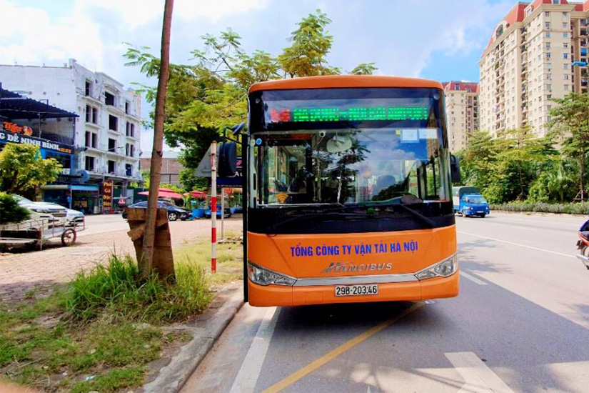 Xe bus 68 - Xe bus chất lượng cao: Hà Đông - Nội Bài