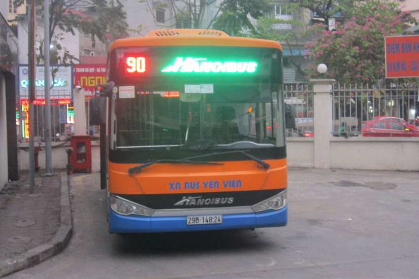 Tuyến xe buýt 90: Kim Mã - Sân bay Nội Bài