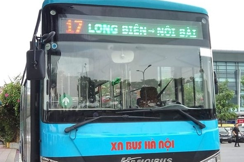 Tuyến xe buýt 17: Long Biên - Sân bay Nội Bài