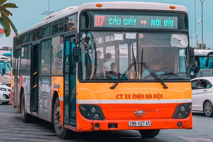 Các tuyến xe bus Hà Nội đi sân bay Nội Bài, giá cước chỉ từ 8.000 đồng