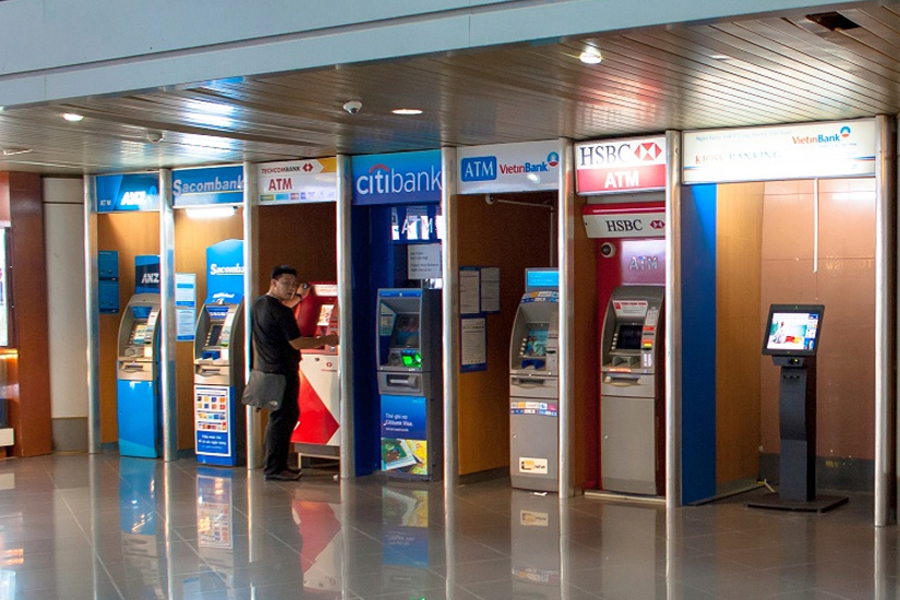 Danh sách phòng giao dịch, ATM ngân hàng tại sân bay Nội Bài