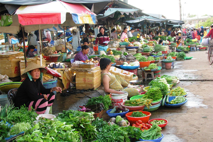 Các chợ gần sân bay Nội Bài
