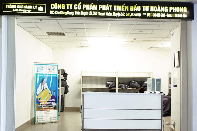 Dịch vụ gửi đồ ở sân bay Nội Bài