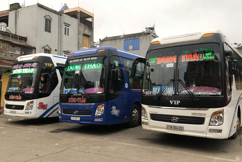 Xe khách Hà Nội - Yên Bái