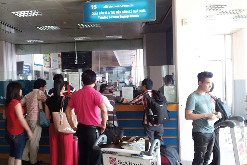 Các bước xuất cảnh ở sân bay Nội Bài
