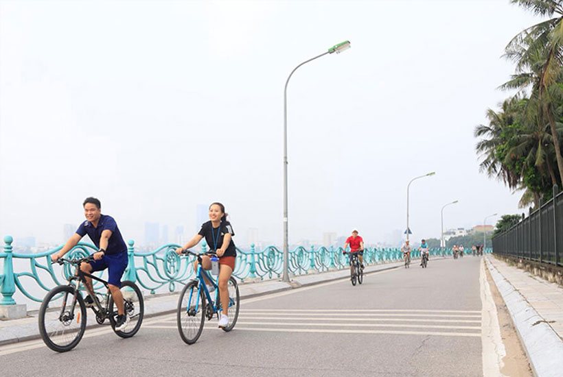 Thuê xe đạp ở Hà Nội