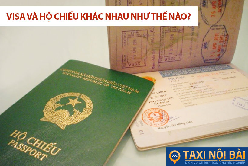 Visa và hộ chiếu khác nhau như thế nào khi xuất cảnh?