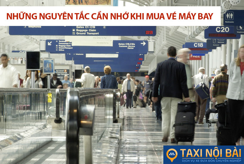 Những nguyên tắc hành khách cần nhớ khi mua vé máy bay